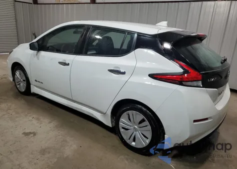 2018 Nissan Leaf S z USA, uszkodzony, nr VIN 1N4AZ1CP6JC311673